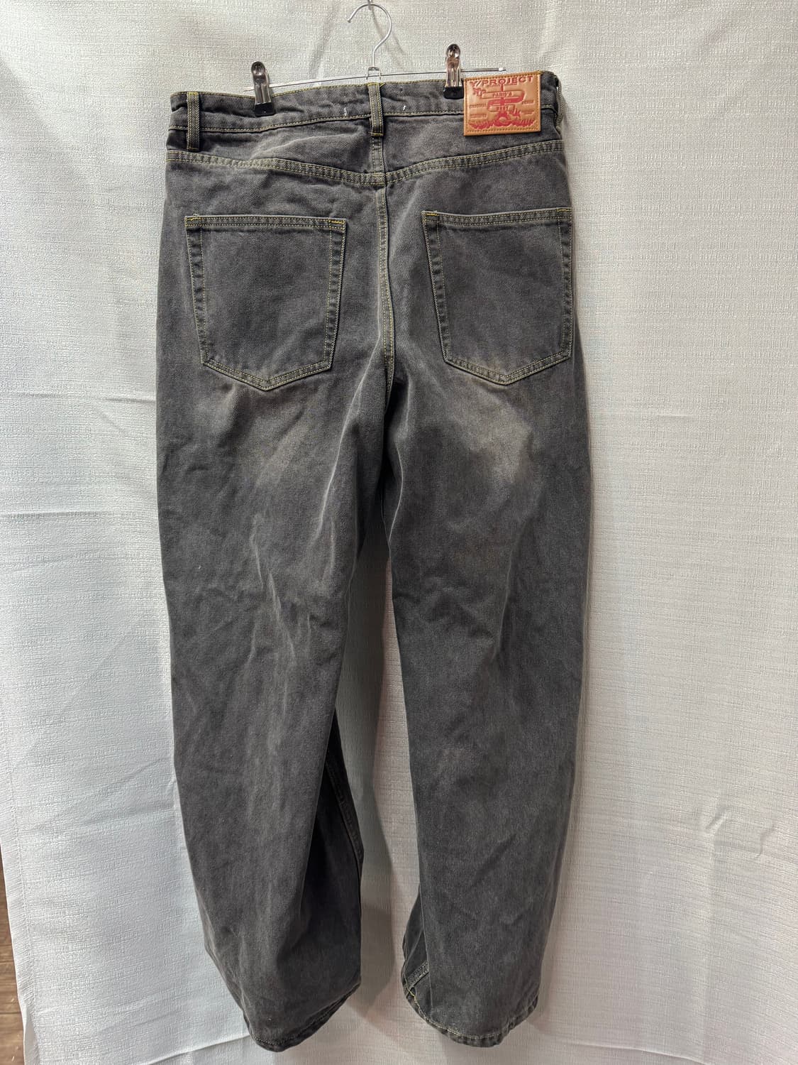 새상품 와이프로젝트 클래식 와이어 데님팬츠 32 상품이미지5