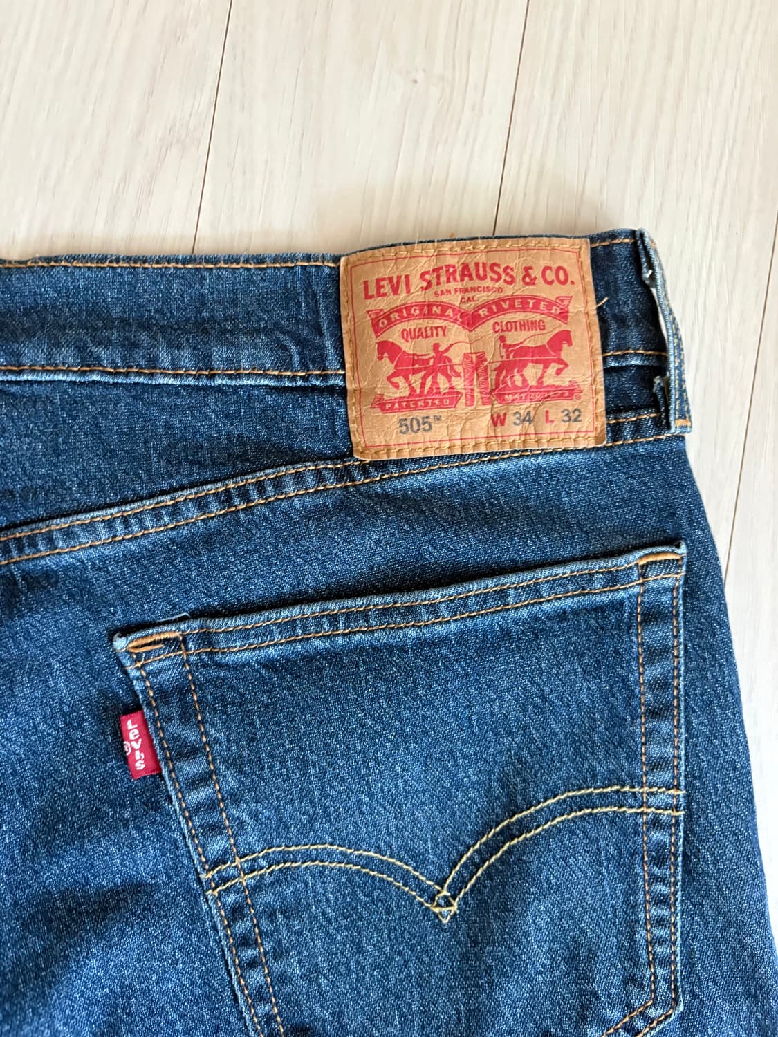 리바이스 505 34/32 상품이미지3