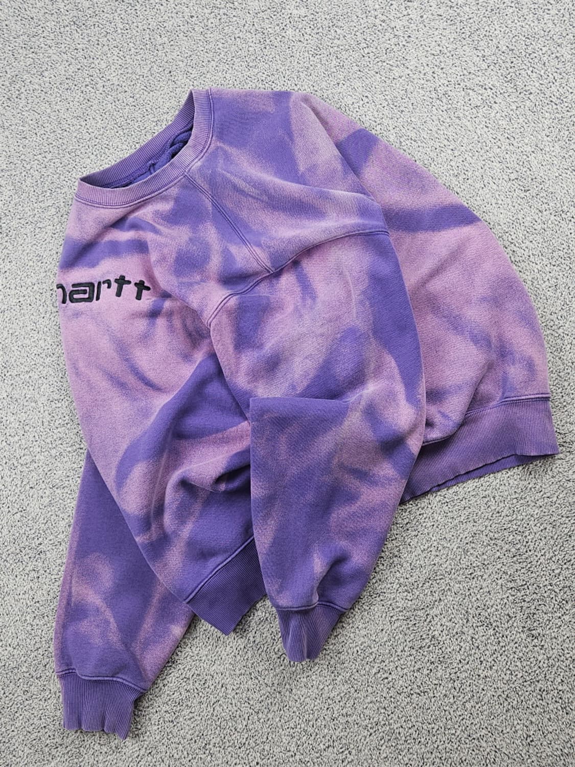 칼하트 빅로고 다잉 워시드 커스텀 맨투맨 ( XL ) / 10140 상품이미지3