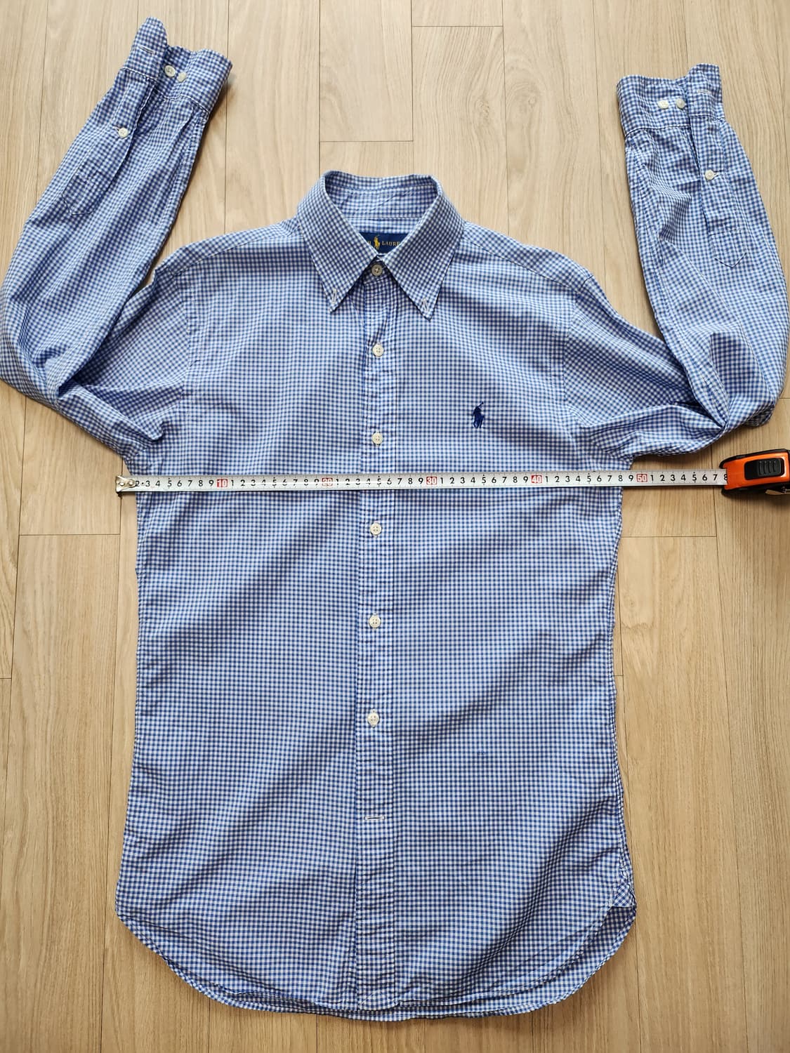 폴로랄프로렌 깅엄체크셔츠 (14 32/33 상품이미지5