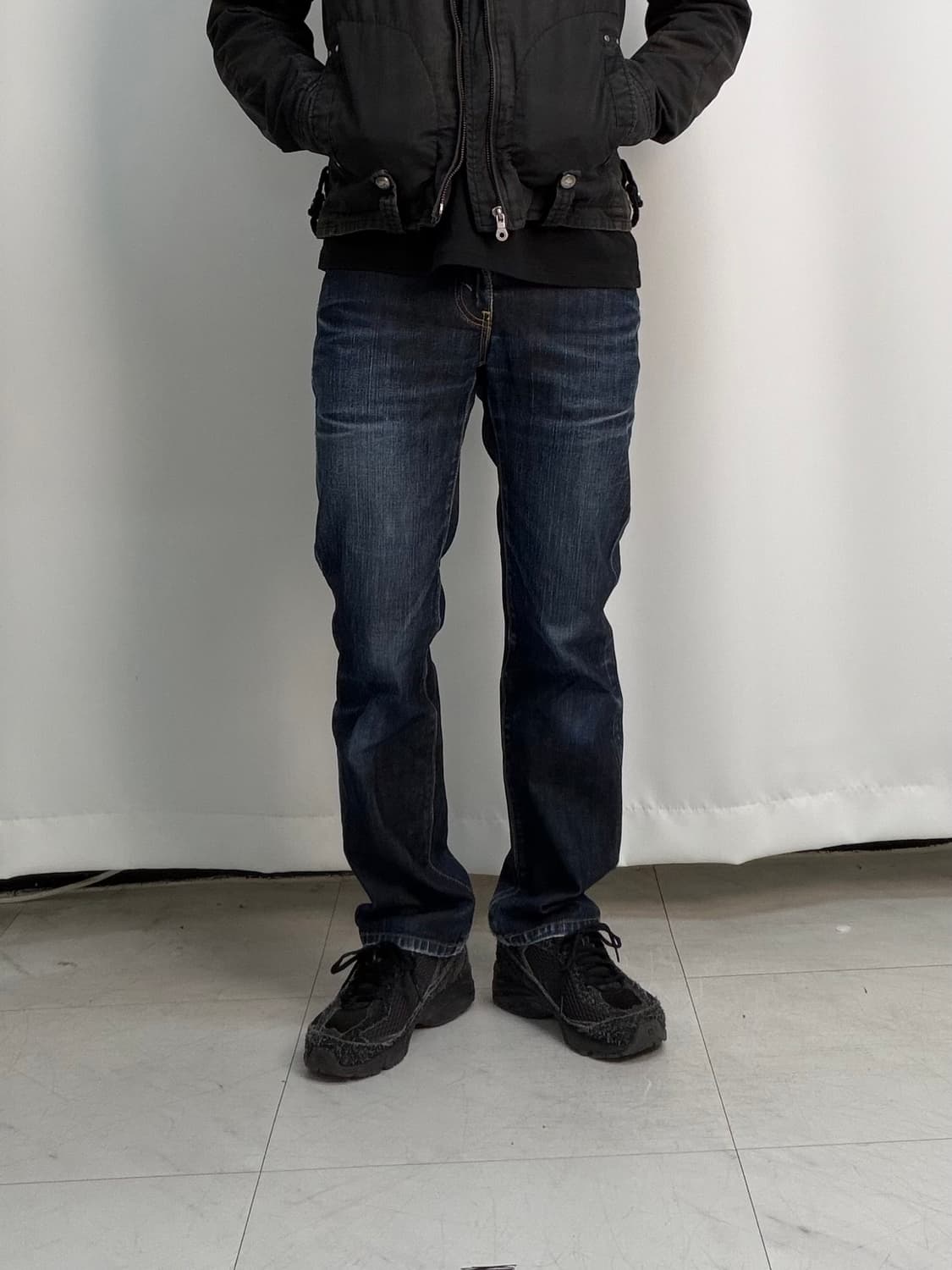 a287) 30 리바이스 505 스트레이트 상품이미지4