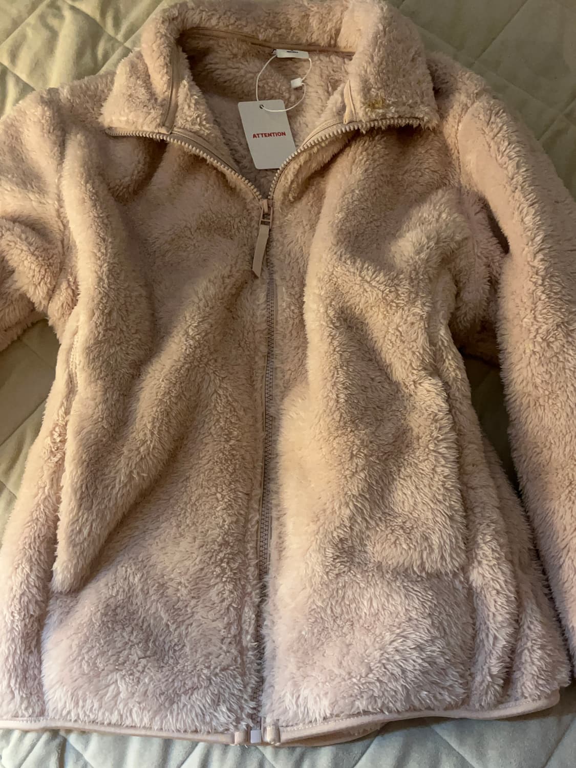 스파오 후리스 핑크 S 상품이미지1