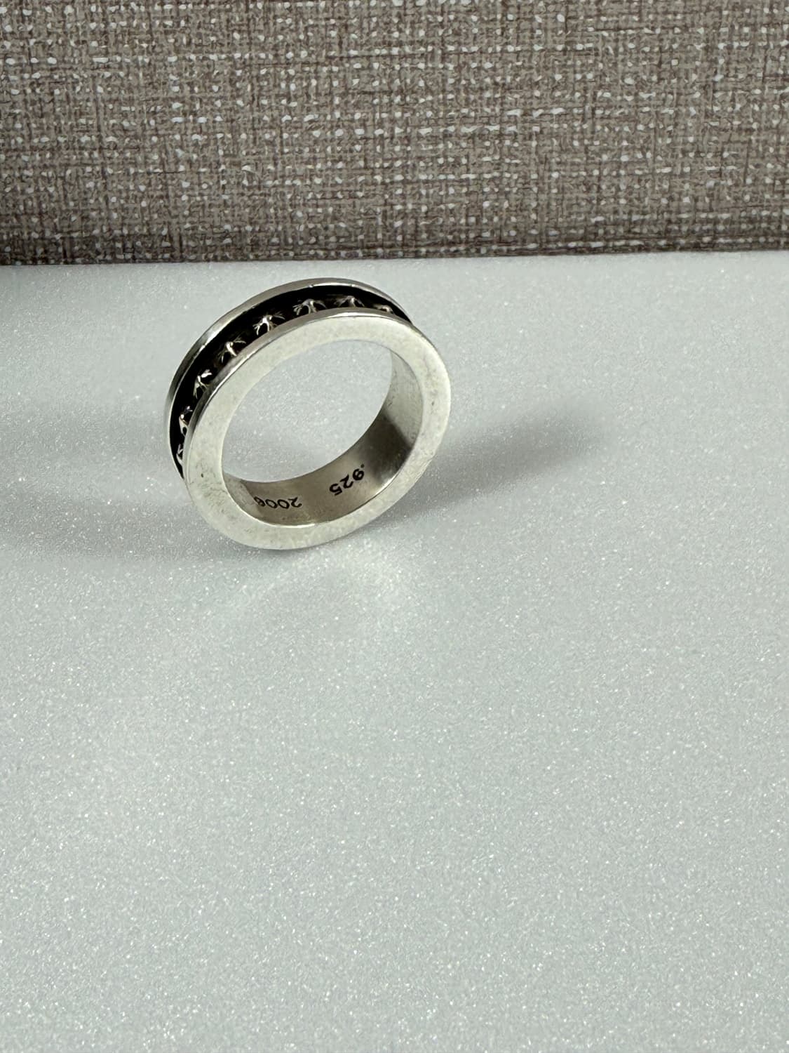 크롬하츠 미니플러스링 국내21호 급처 상품이미지5