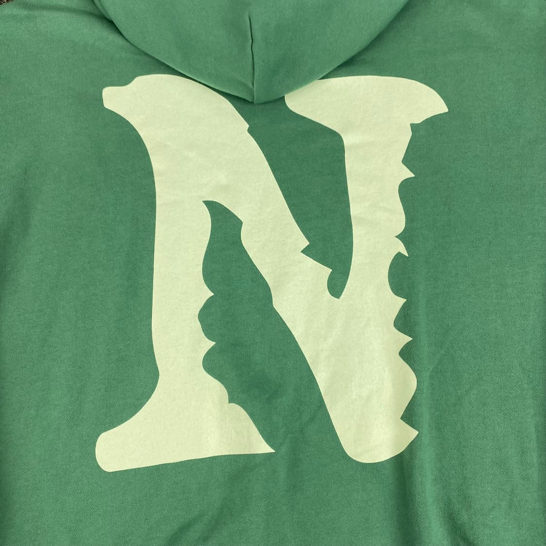 네더월드 빅로고 그린 후드 티 상품이미지4