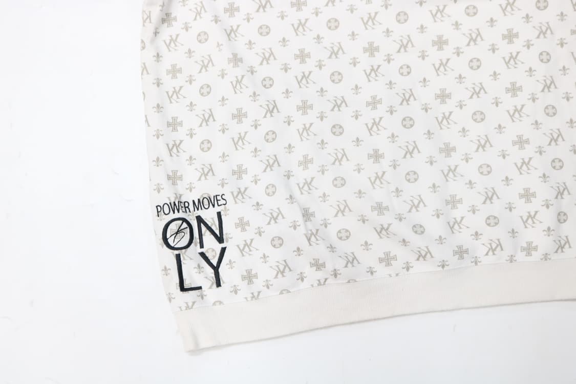 칼카니 빈티지 모노그램 올오버 패턴 반팔 후드 (XXL) 상품이미지8