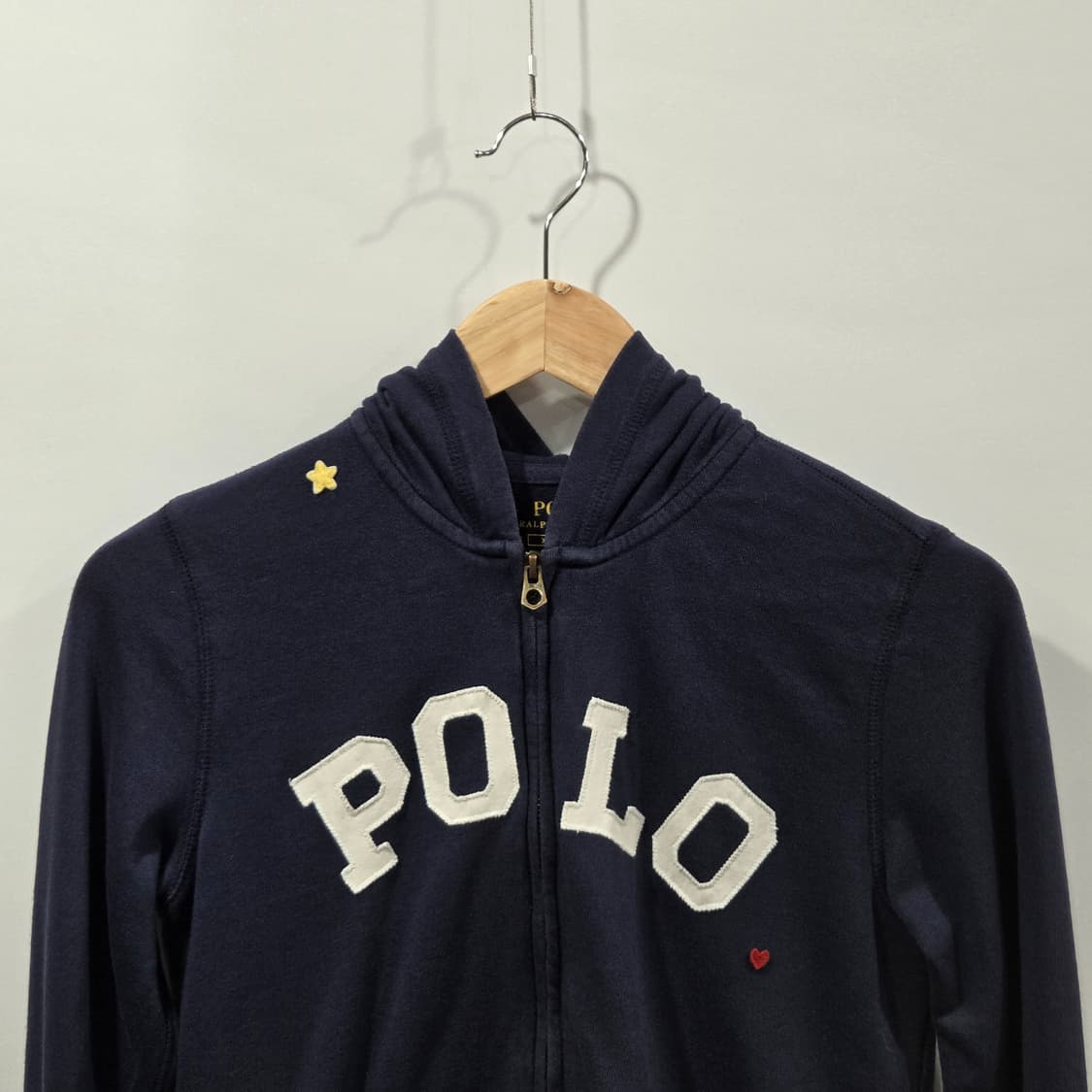 폴로랄프로렌 걸즈 스펠로고 후드집업 XL/16 상품이미지2