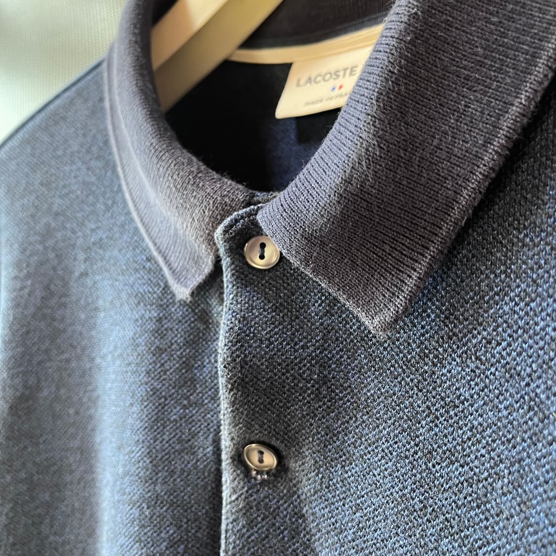 라코스테 프랑스 메이드 롱슬리브 피퀘 셔츠 상품이미지2