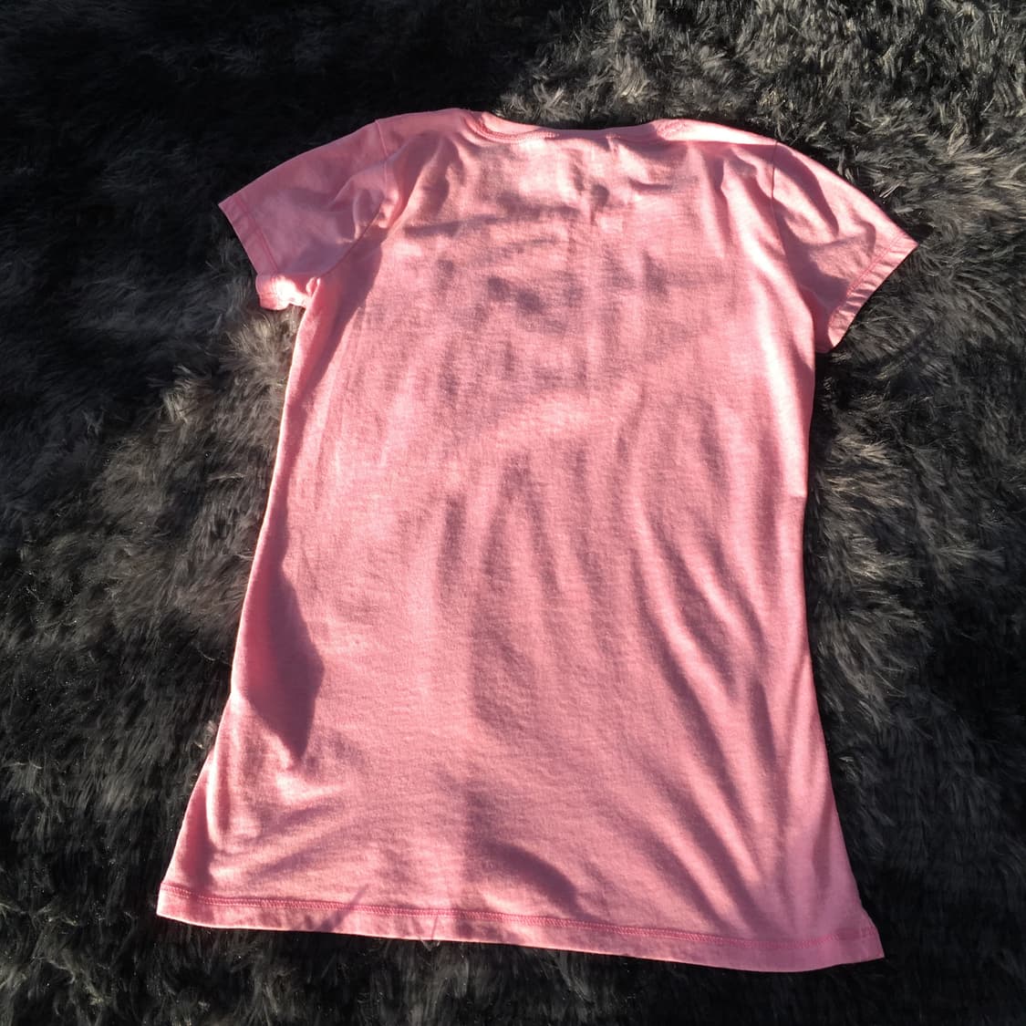 투티/0222 홀리스터 y2k 반팔 연핑크 러블리 자수 로고 상품이미지4