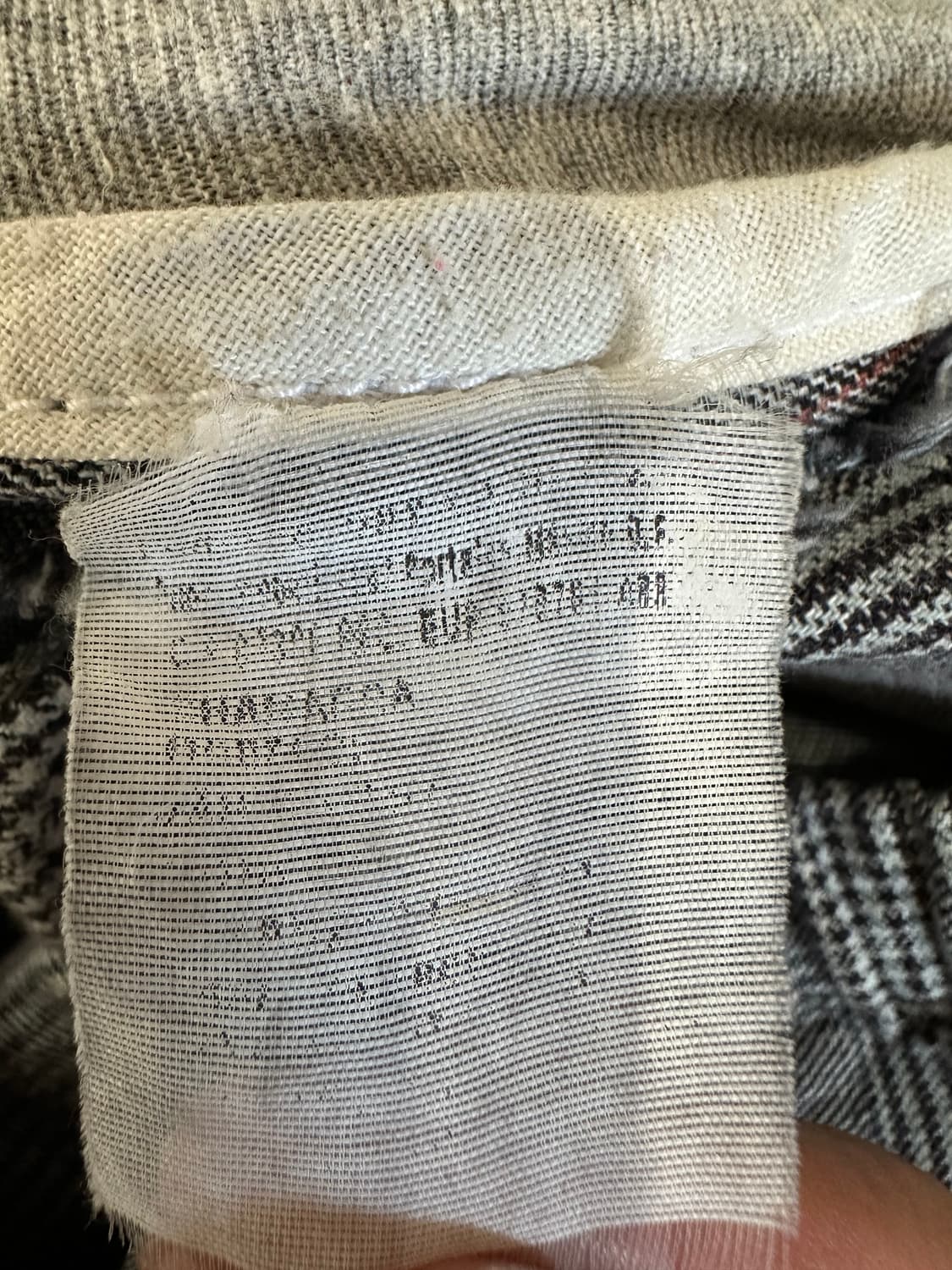 디젤 체크 블루종 자켓 상품이미지6