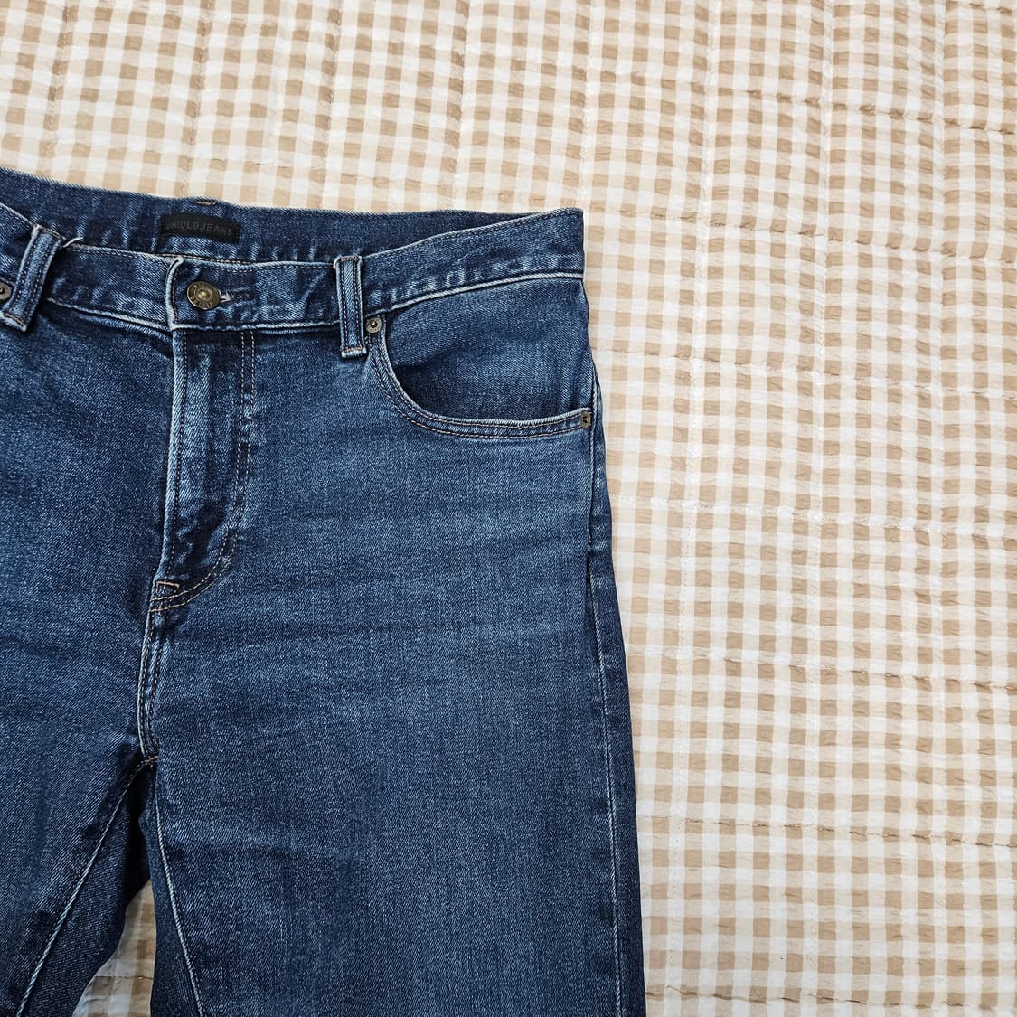 유니클로 스판 슬림핏 청바지 남자32 상품이미지3