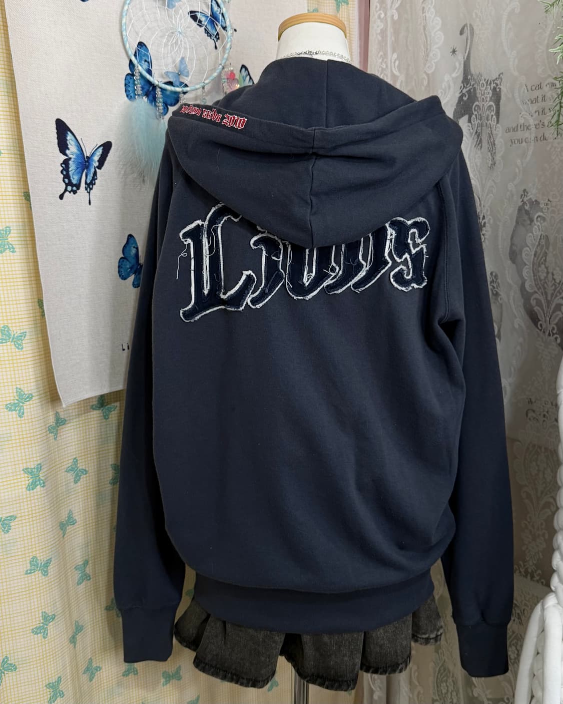 네이비 라이언즈 투웨이 후드 집업 상품이미지9