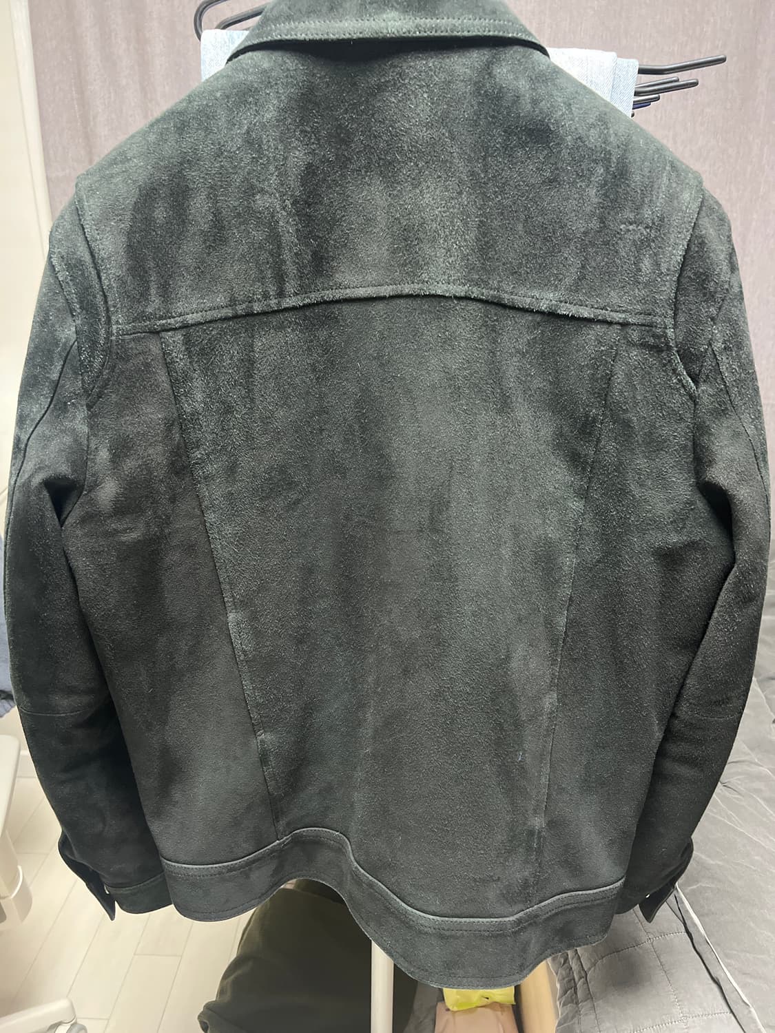 느와르 라르메스 스웨이드 블랙 46 상품이미지3