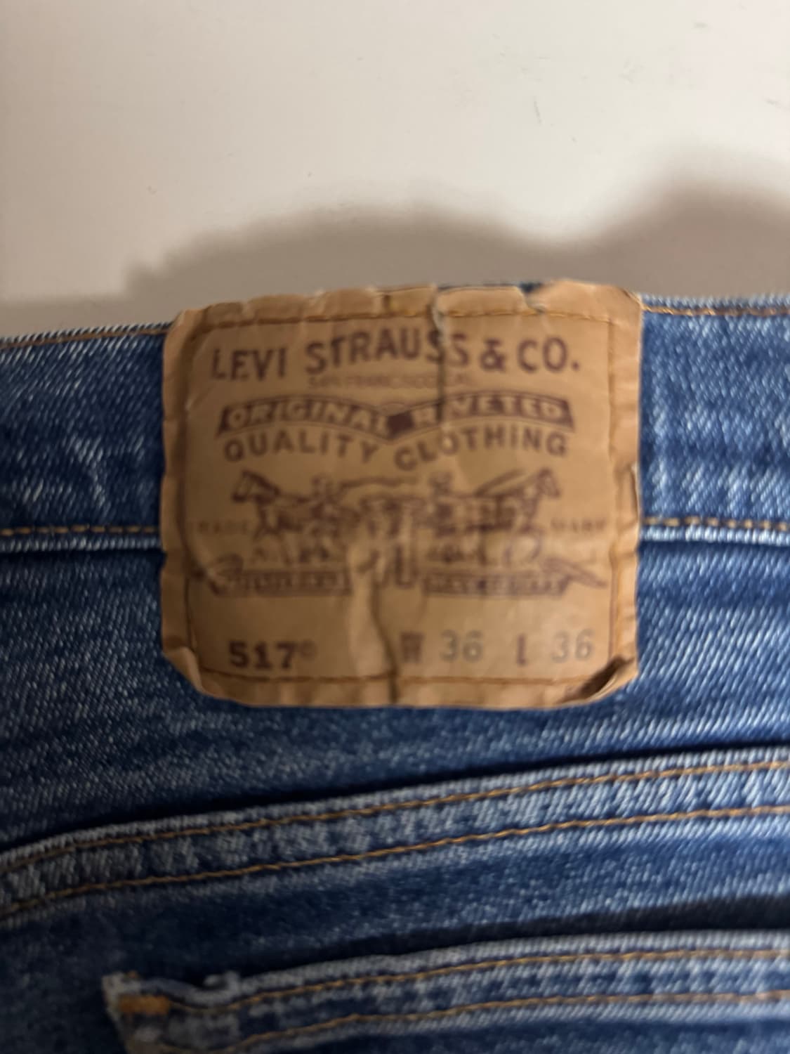 90s Levi's 517 부츠컷 데님(33) 상품이미지2