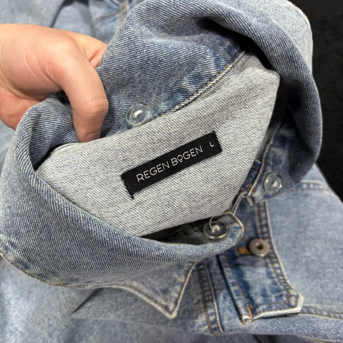 L VTG 연청 트러커 데님자켓 상품이미지4