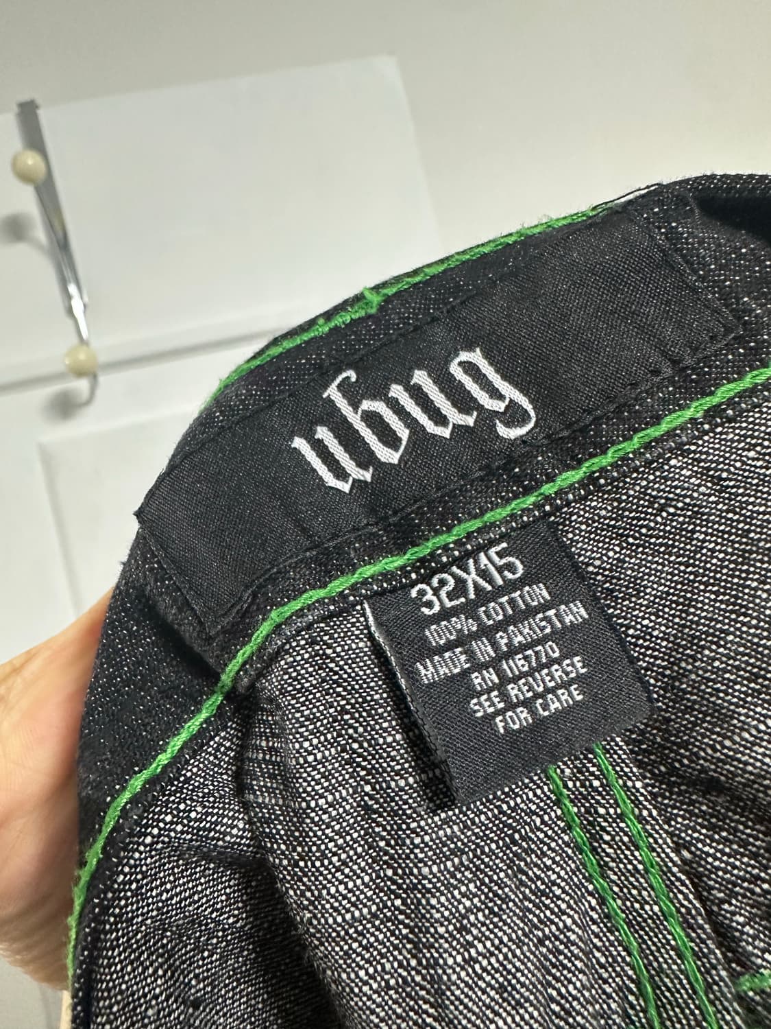 우버그 UBUG 디테일 버뮤다 팬츠 상품이미지3