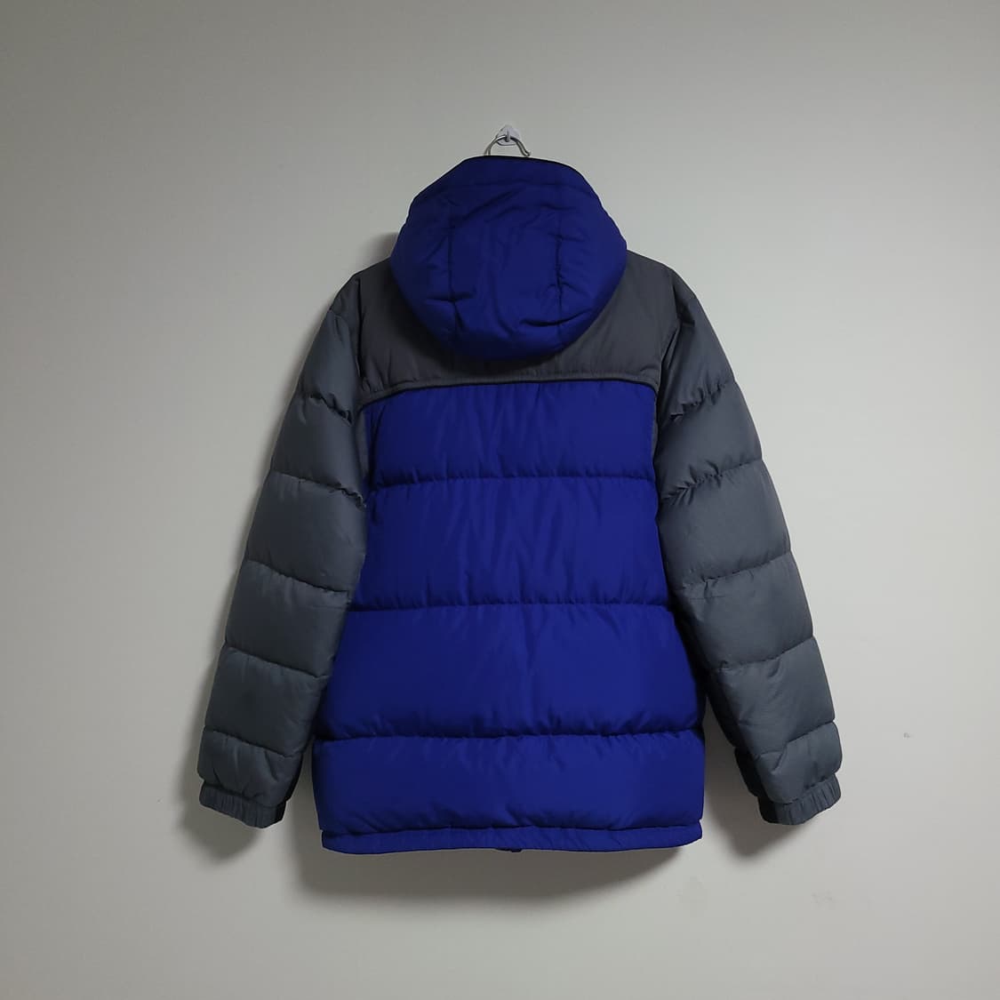 (L) NIKE 나이키 올드스쿨 후드 패딩 점퍼 블루/그레이 상품이미지8