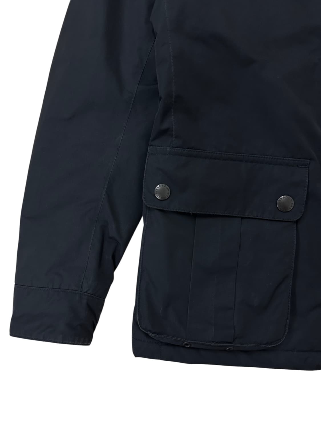 바버 고어텍스 누빔자켓 블랙네이비 (M) 상품이미지6