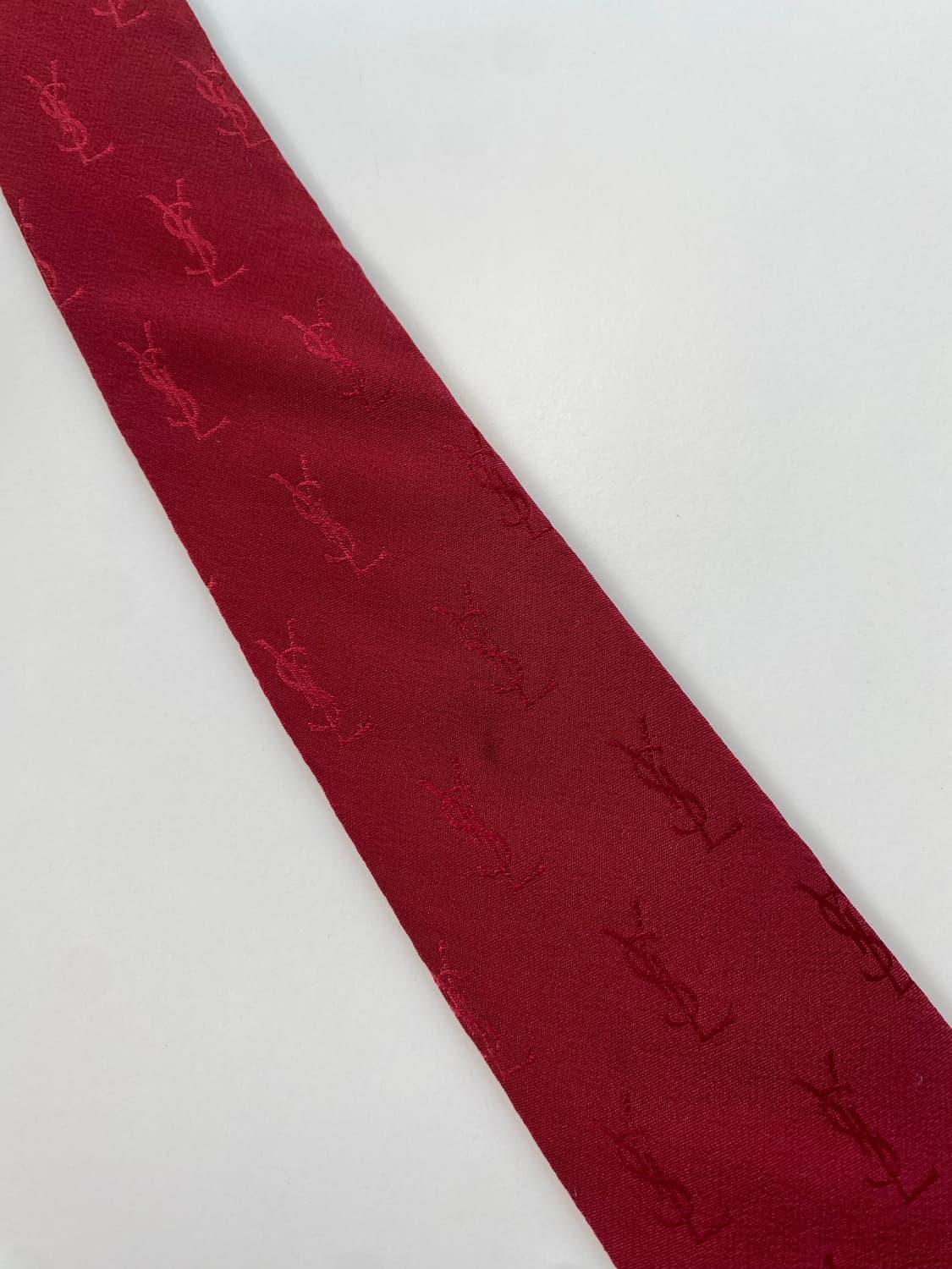 입생로랑(YSL) 모노그램 명품 정품 넥타이 7.7cm 상품이미지8