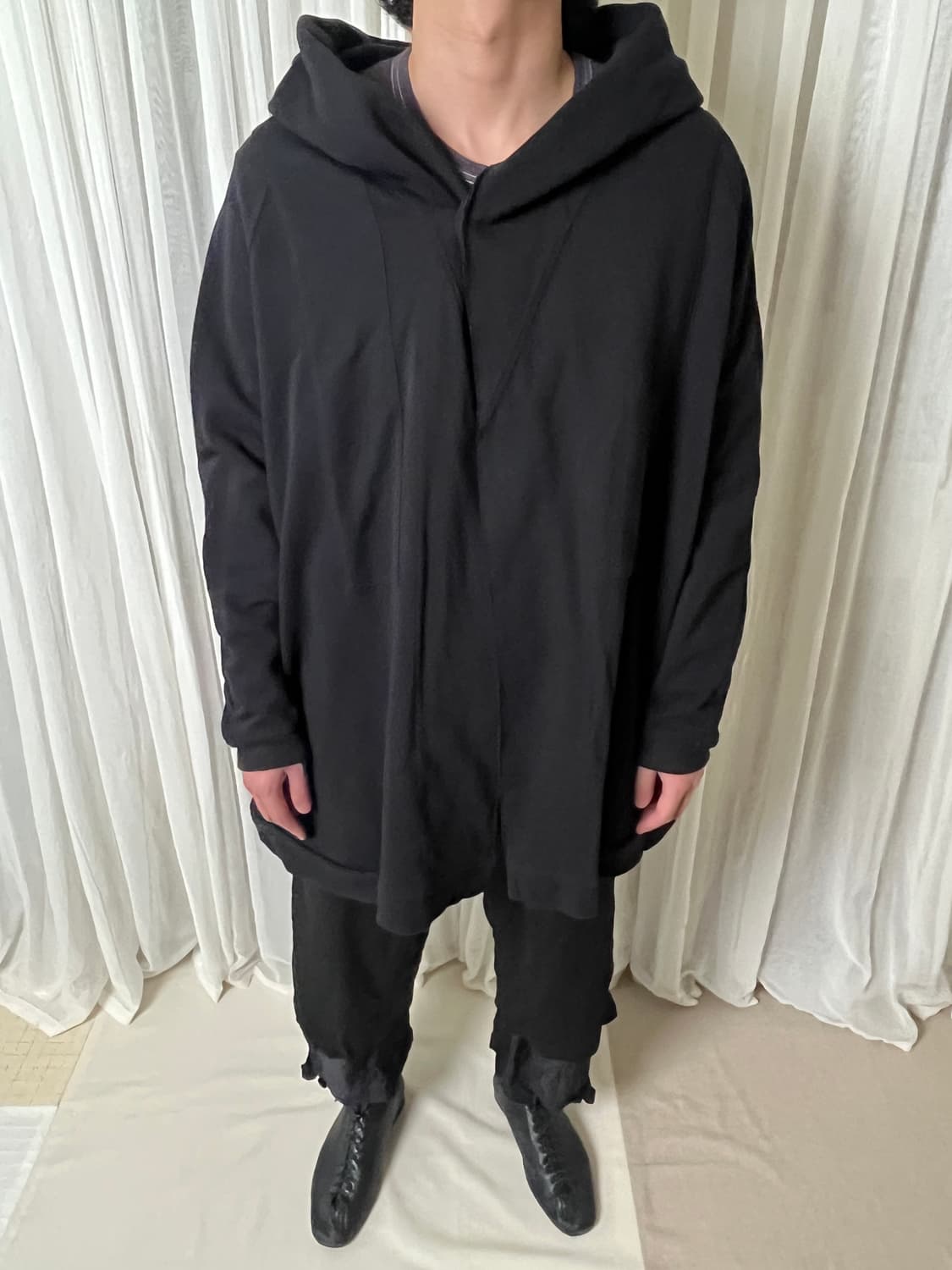 Julius 21fw 스웻 후드 로브코트 율리우스 상품이미지3