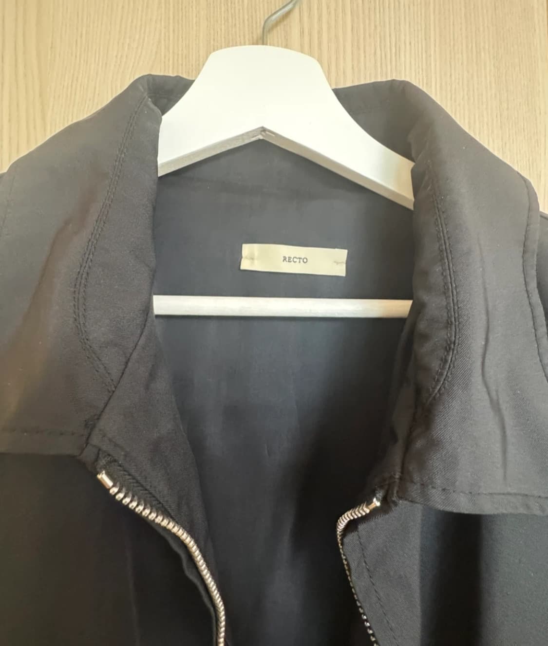 [RECTO/새상품급] 코튼 블루종 / L size 상품이미지5