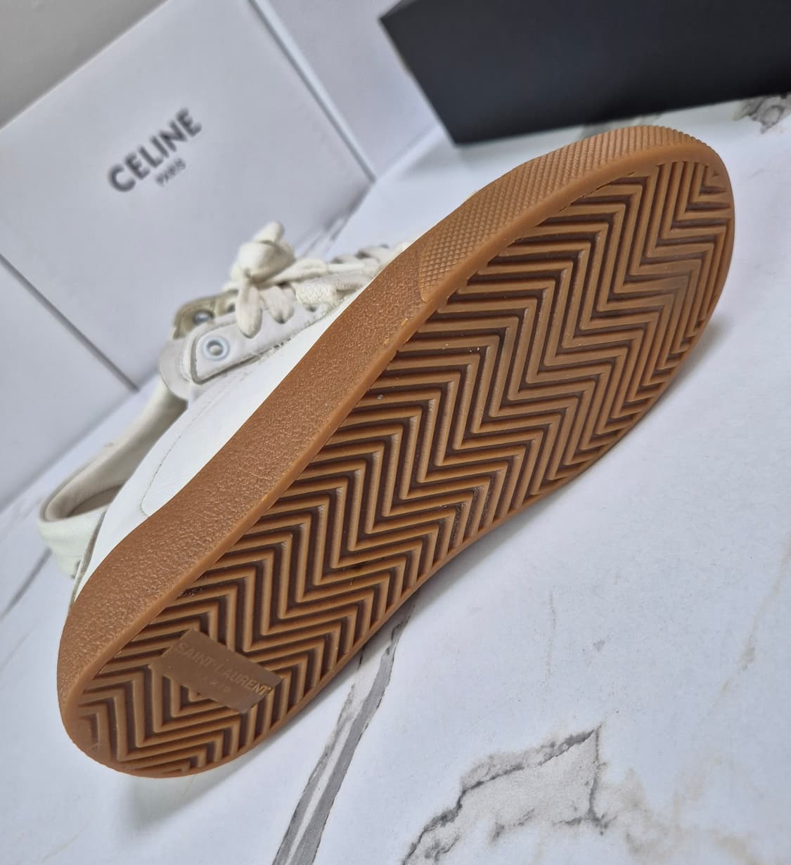 (정품) 생로랑 코트클래식 여성 스니커즈 35 상품이미지7