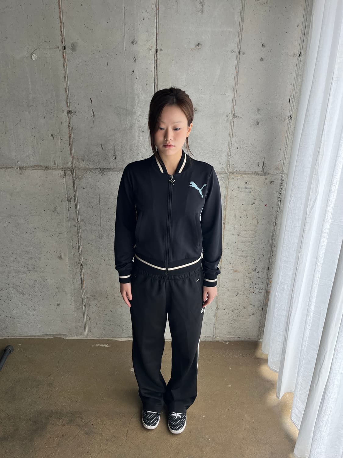 Puma 퓨마 블루 로고 트랙 자켓 상품이미지4