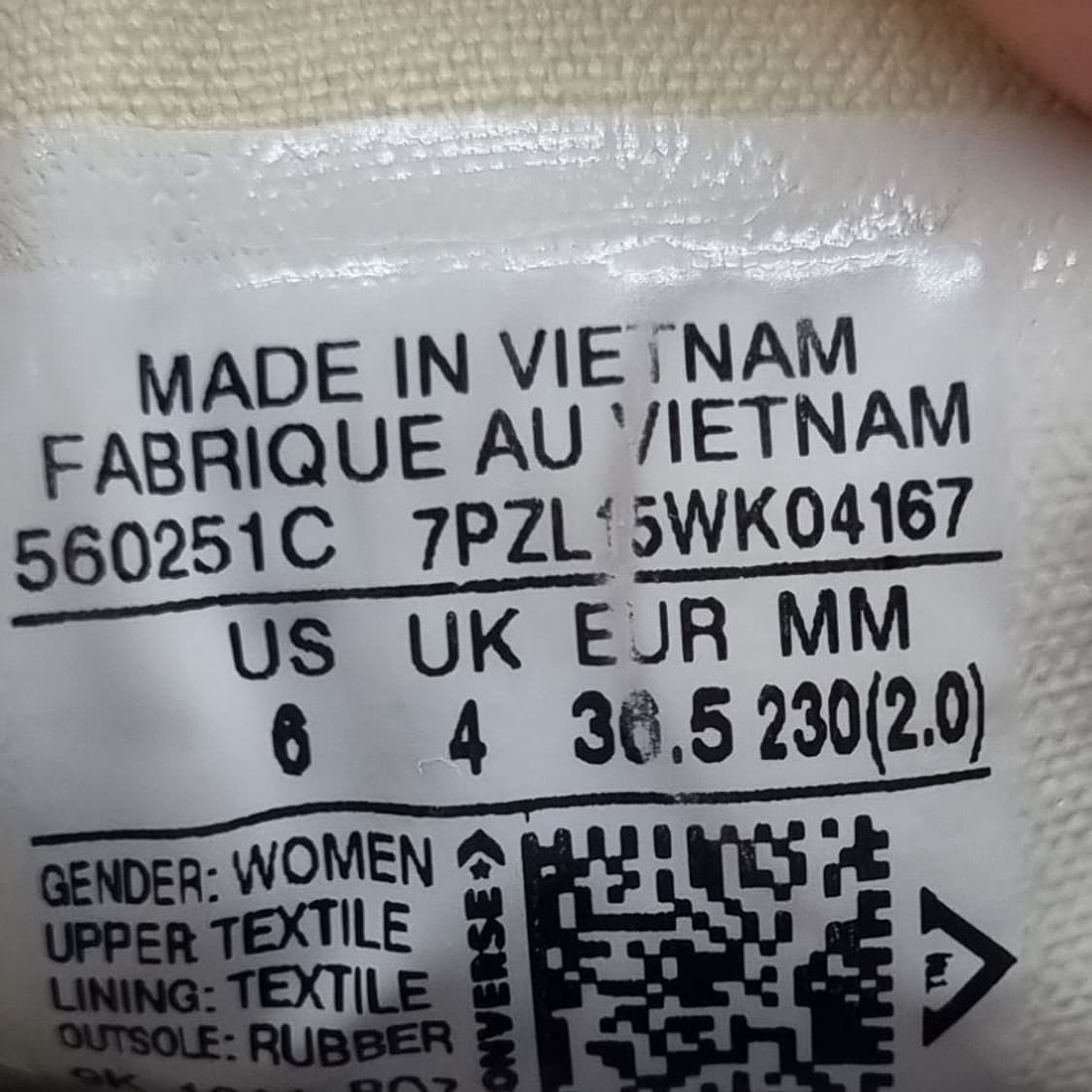 컨버스 올스타 리프트 여성스니커즈230. 상품이미지6