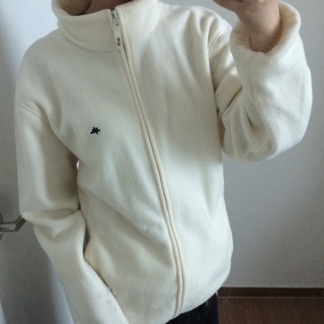 언리미트 아이보리 후리스 상품이미지1