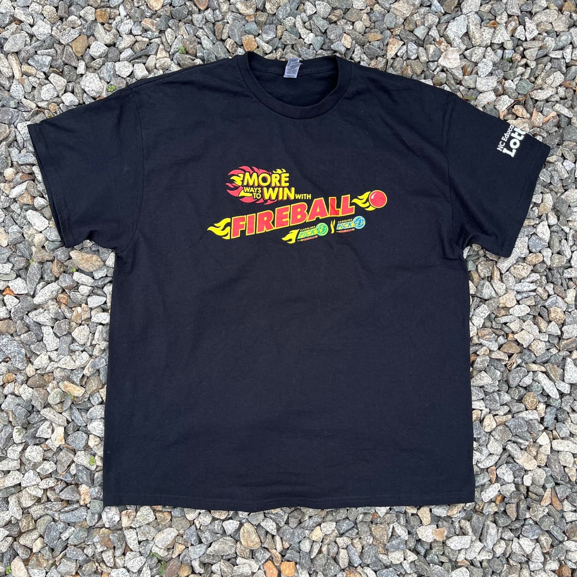  Gildan  FIREBALL 빈티지 나염티 (실측확인) 상품이미지1