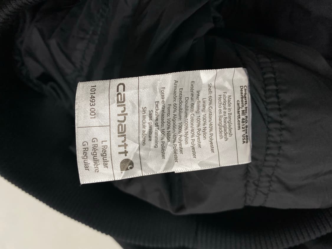 칼하트 워싱 워크 후드점퍼 L 상품이미지5