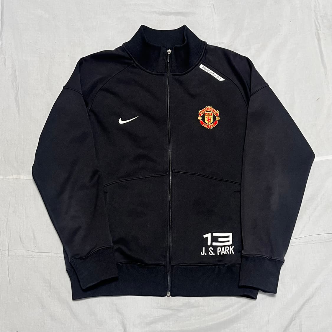 M 나이키 맨체스터 유나이티드 블랙 트랙탑   상품이미지2