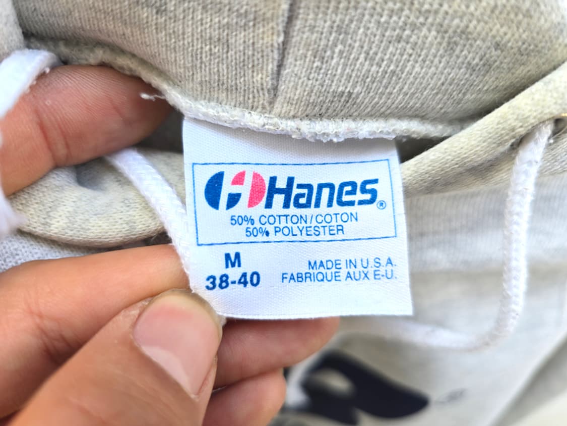 80s 헤인즈 뉴발란스 후드티 (made in usa) 상품이미지5