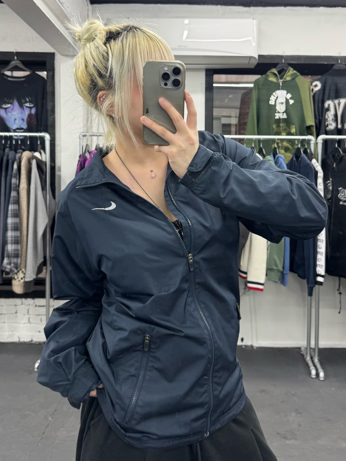 나이키 올드스쿨 바람막이 상품이미지5