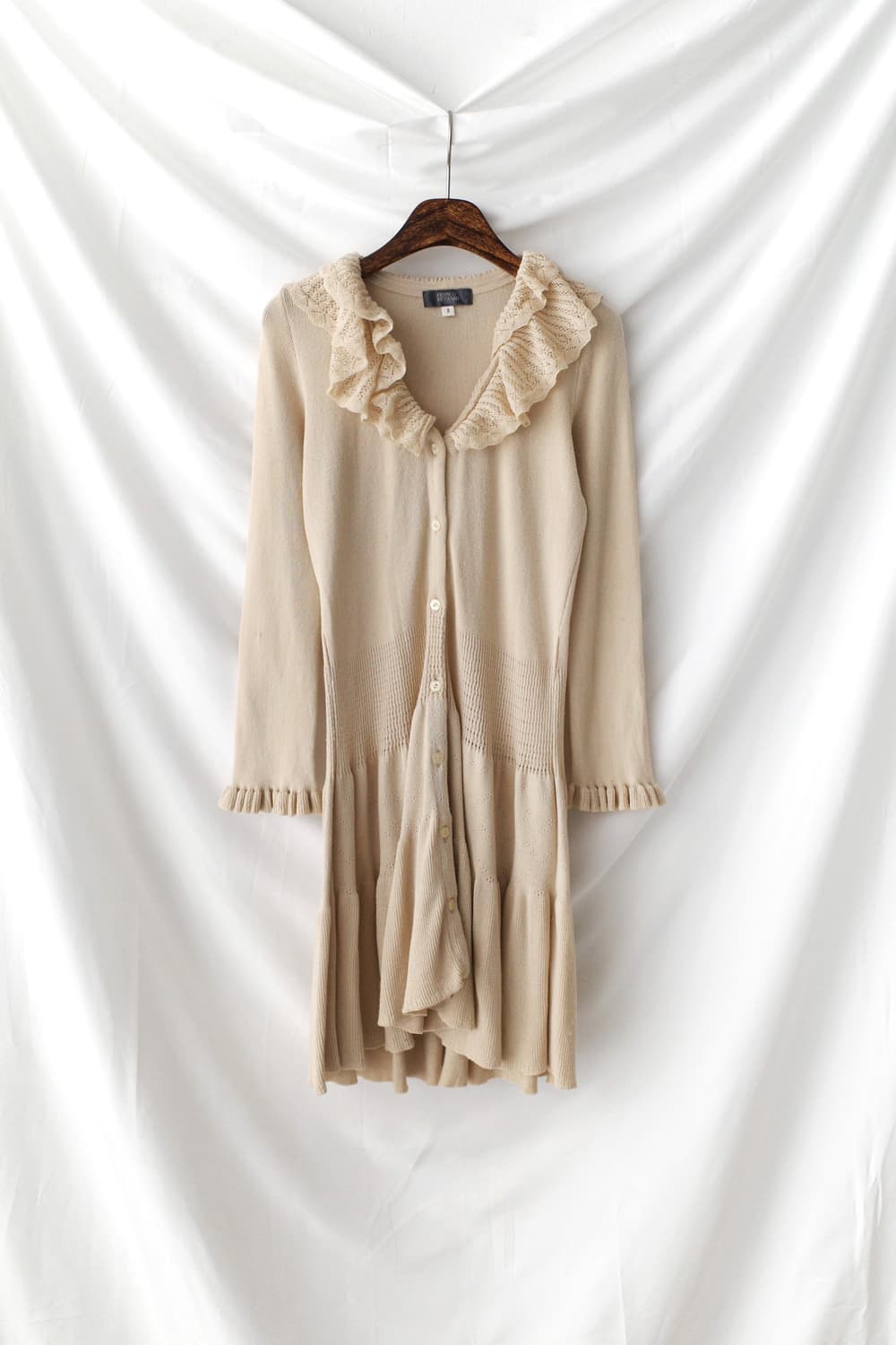 franco ferraro) frill long cardigun 상품이미지1