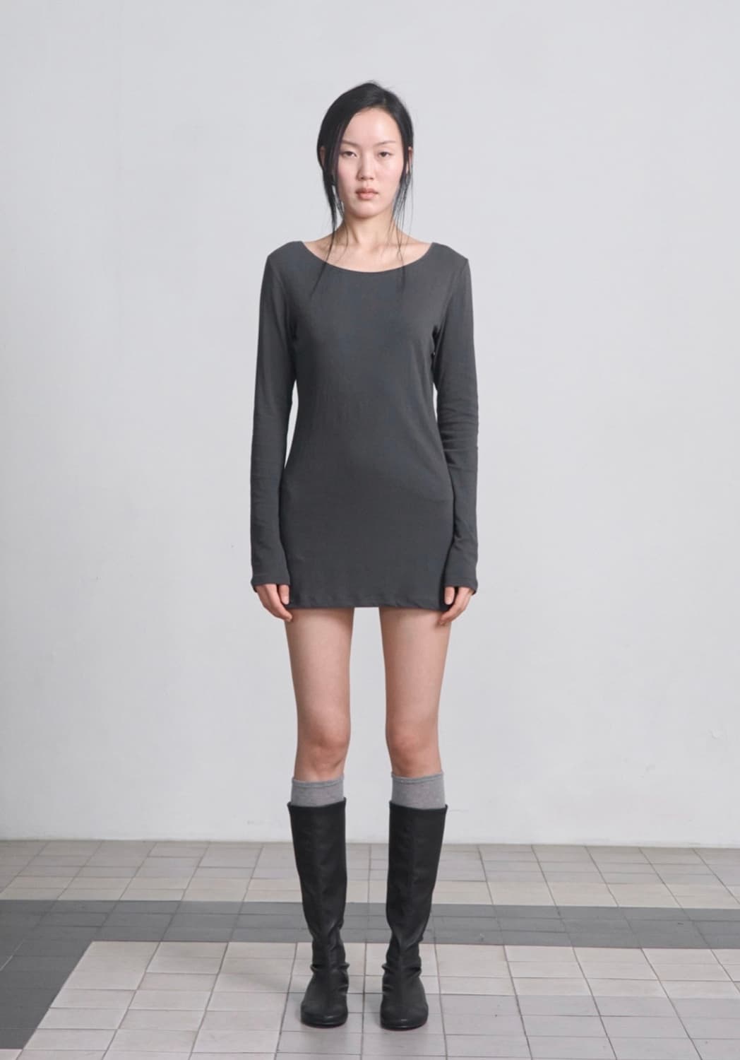 세릭 소프트 롱탑 차콜 상품이미지1