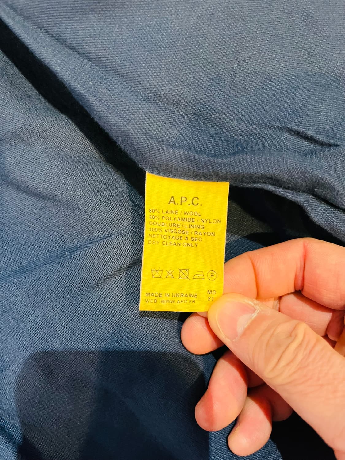 A.P.C. 세일러 울 자켓 상품이미지6