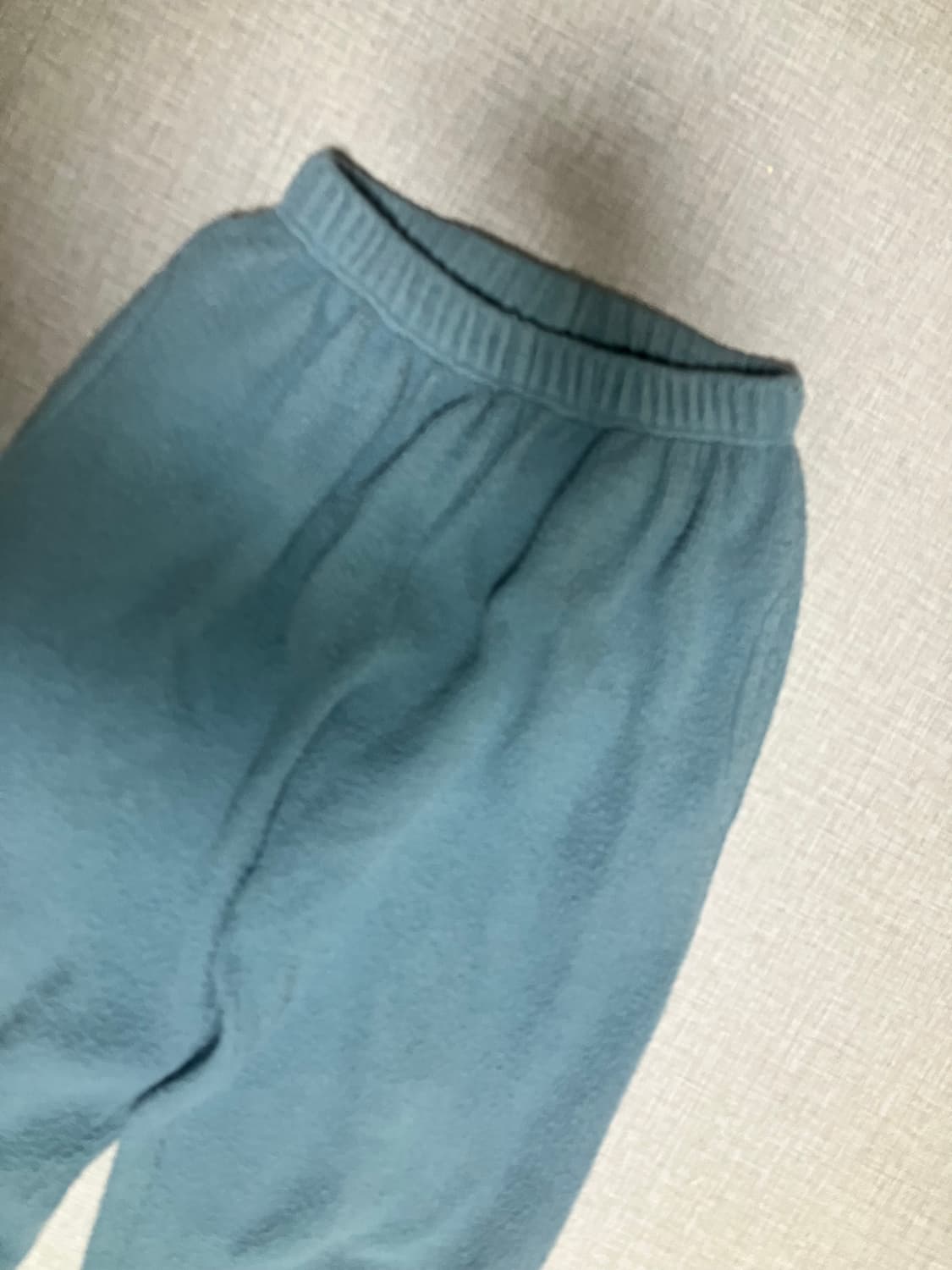 일본빈티지 luvboom 올드스쿨아메카지 폭닥니트 조거팬츠 스카이블루 상품이미지2