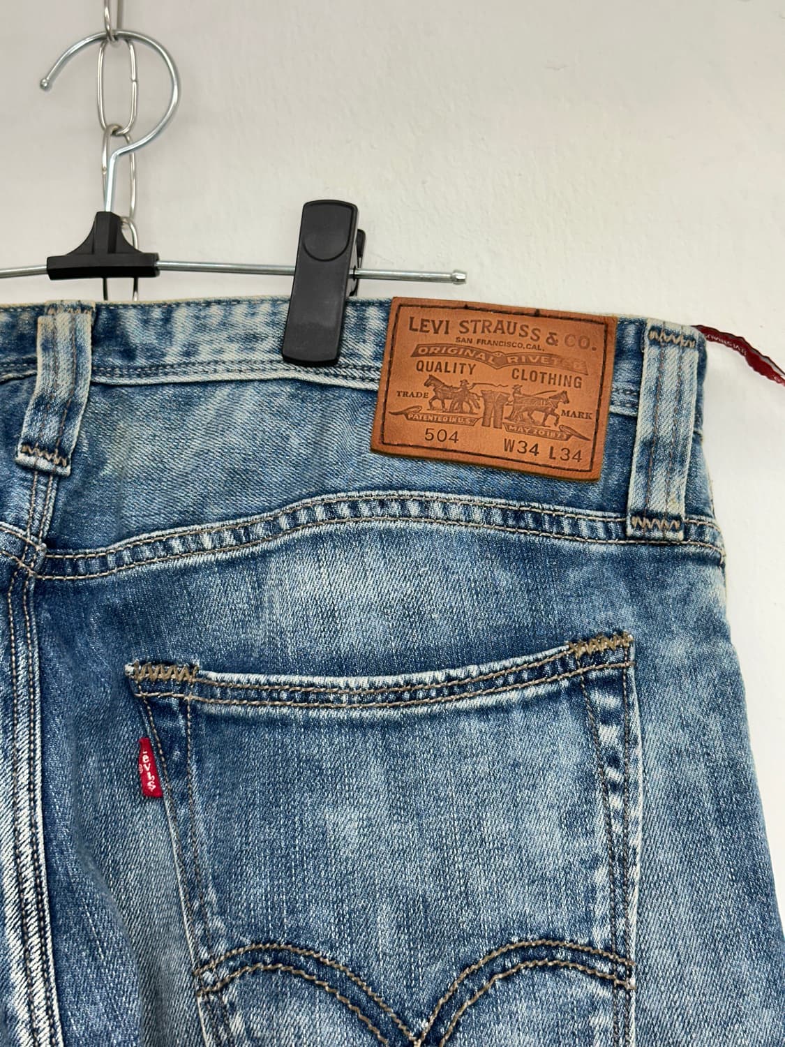 Levi’s 504 Regular Straight Denim Pants 상품이미지7