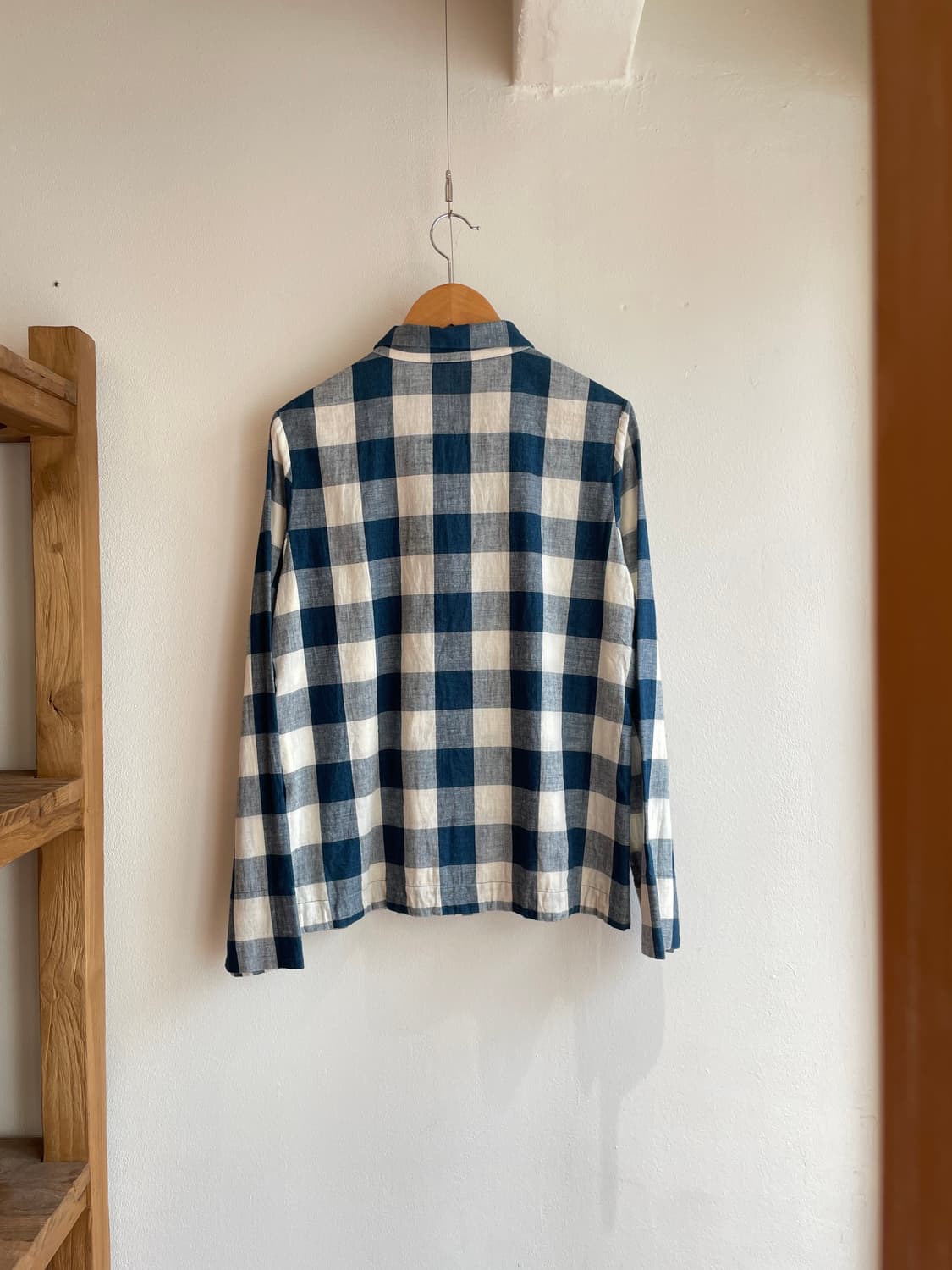 45R 체크 패턴 셔츠 상품이미지5