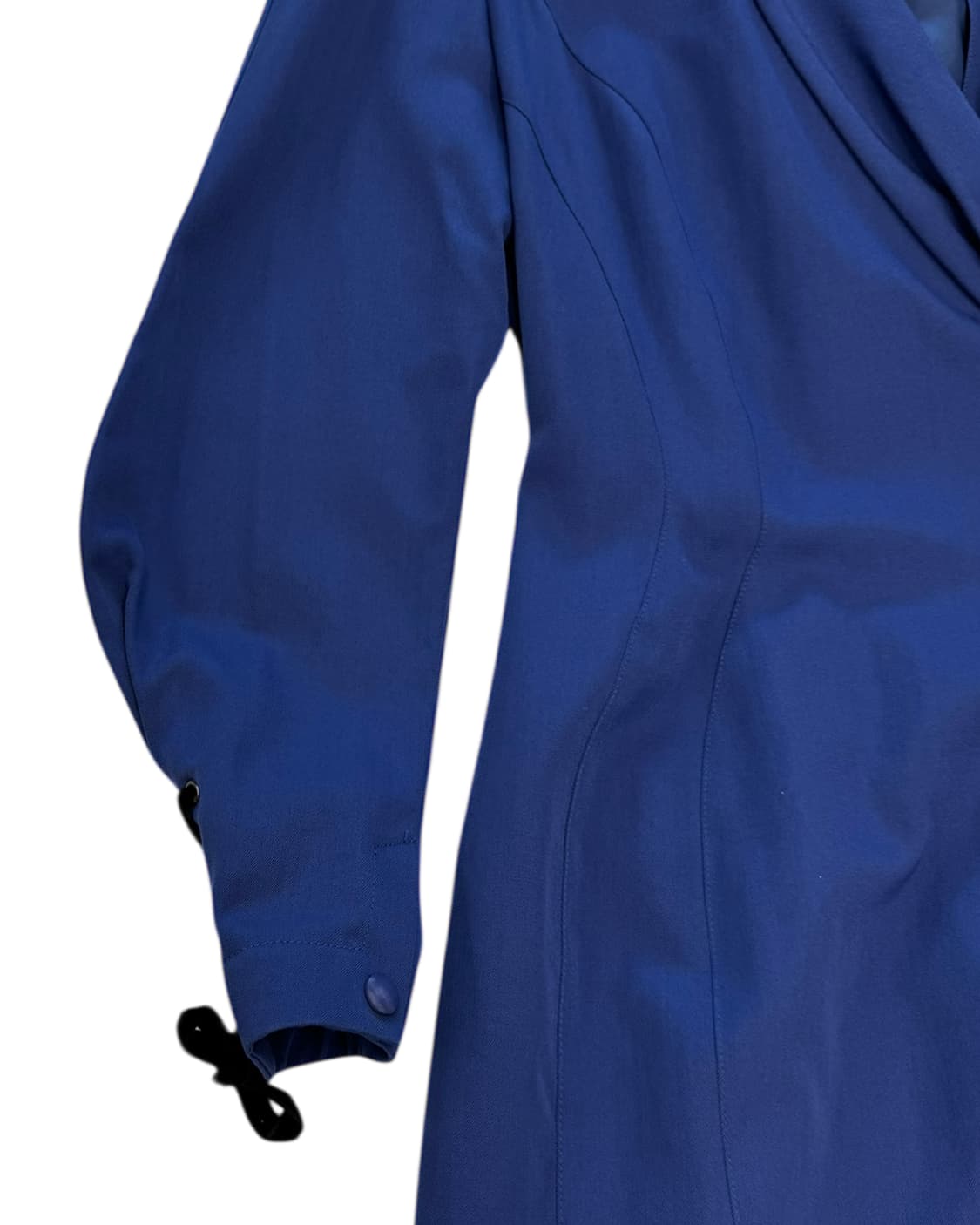 티에리 뮈글러 80s 리본 디테일 패디드 숄더 원피스 상품이미지9