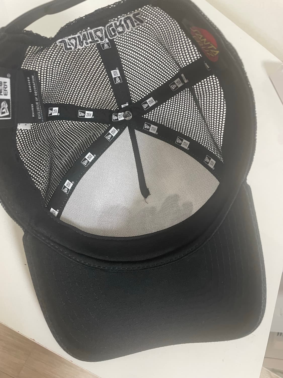 산타크루즈 뉴에라 메쉬캡 os 상품이미지3