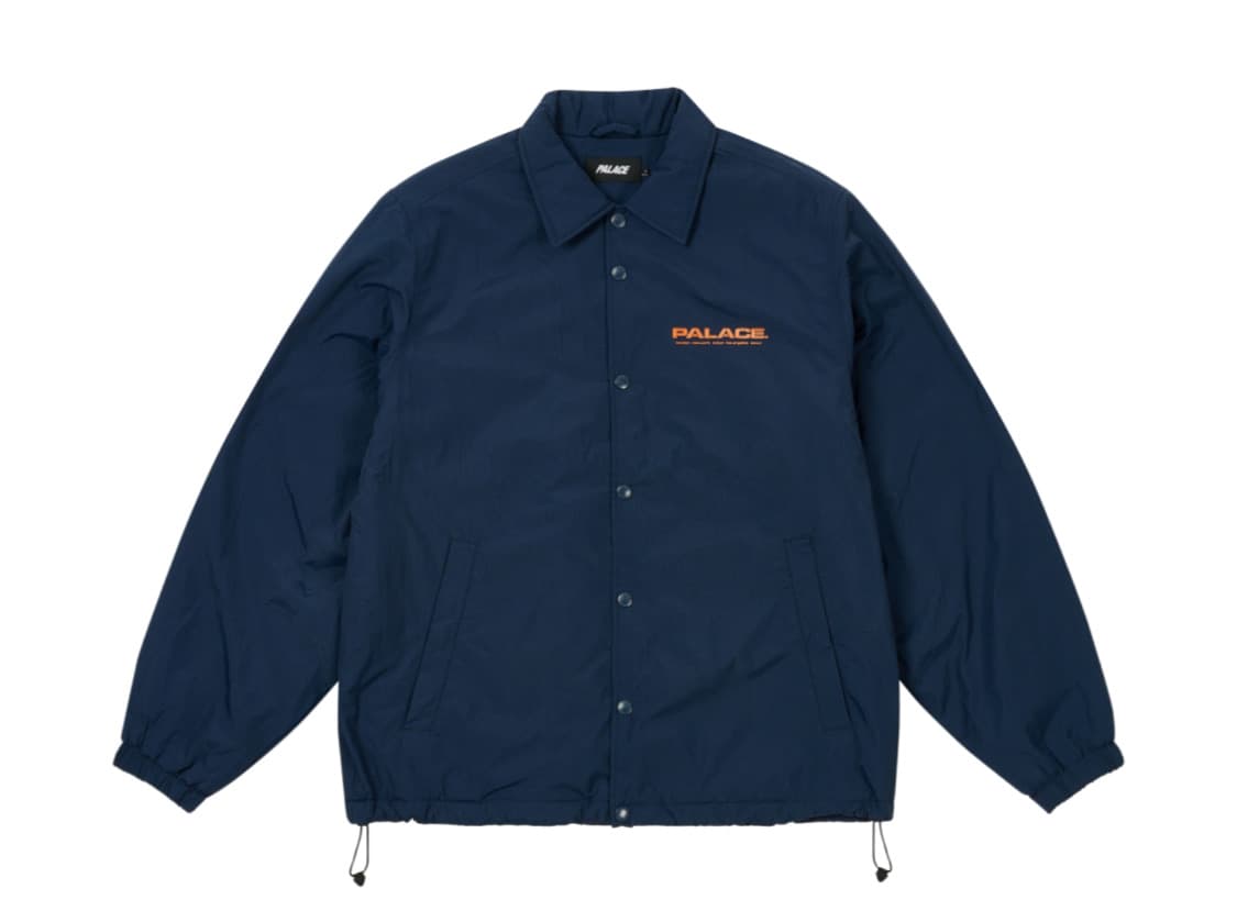 팔라스 플리스 라인드 코치 자켓 네이비 - 24FW 상품이미지1