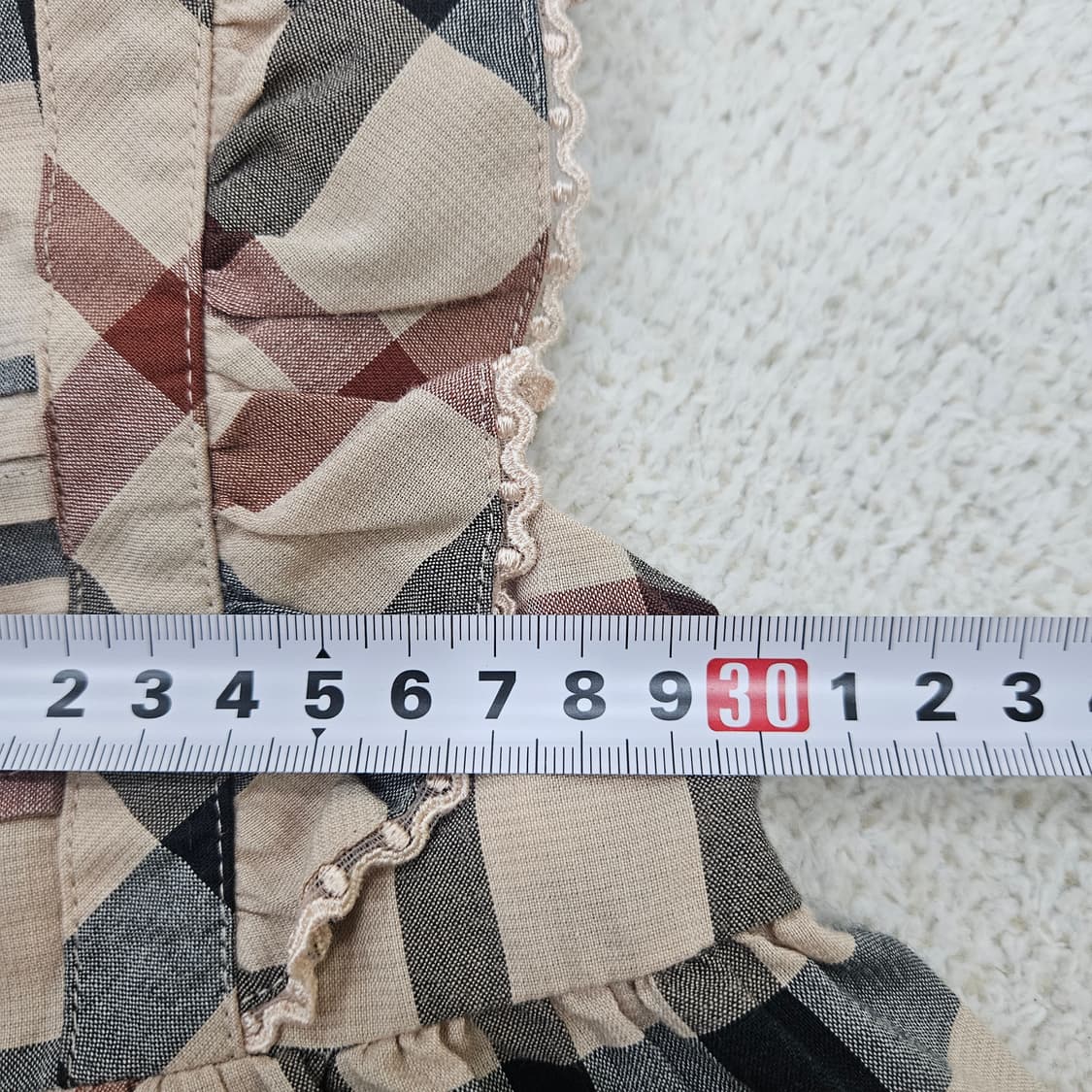 110 닥스 키즈 체크패턴 원피스 0316D 상품이미지6