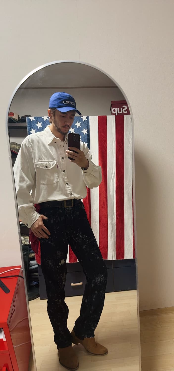 리바이스 501  페인팅 커스텀 빈티지 Levi’s 501 USA[33] 상품이미지4