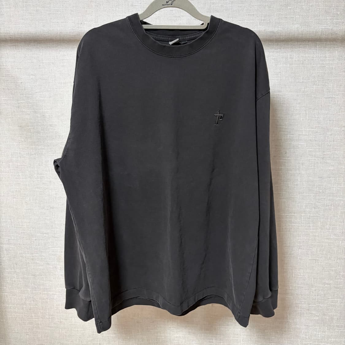 [4] 폴리테루 롱슬리브 옐로우 콩코드 퍼플차콜 상품이미지1