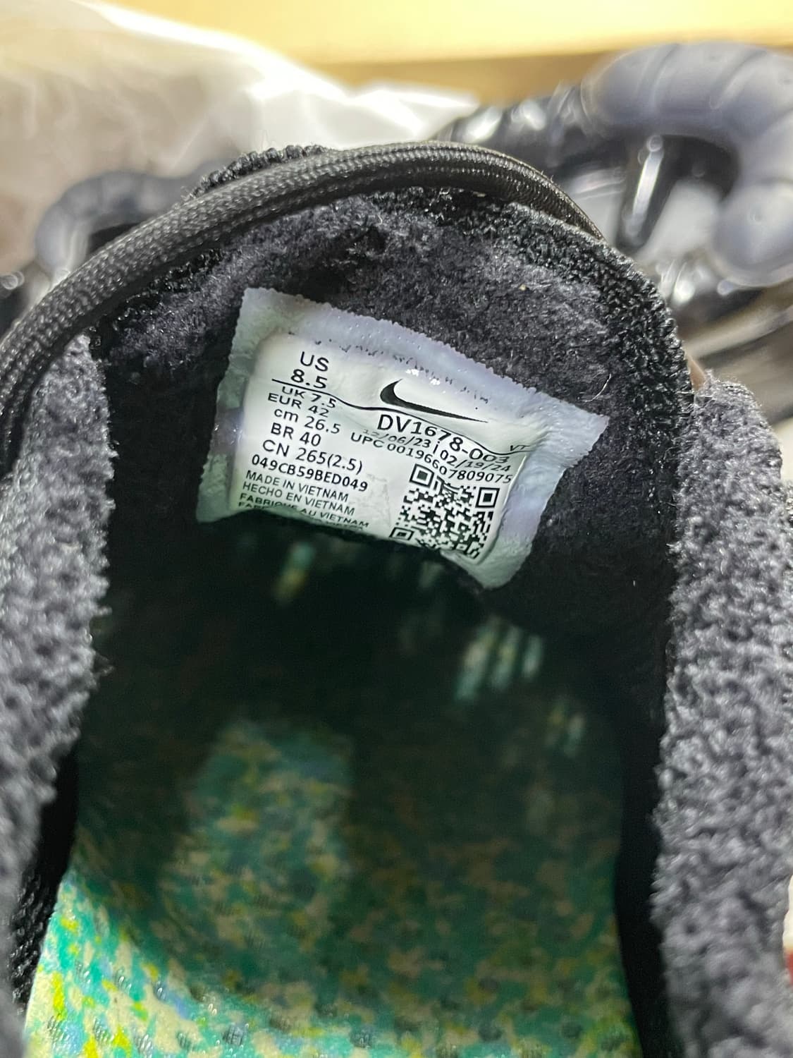 나이키 에어 베이퍼맥스 2023 플라이니트 블랙 265 상품이미지3