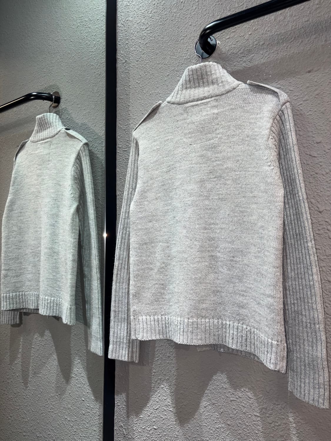 빈티지 포켓 니트가디건 상품이미지4