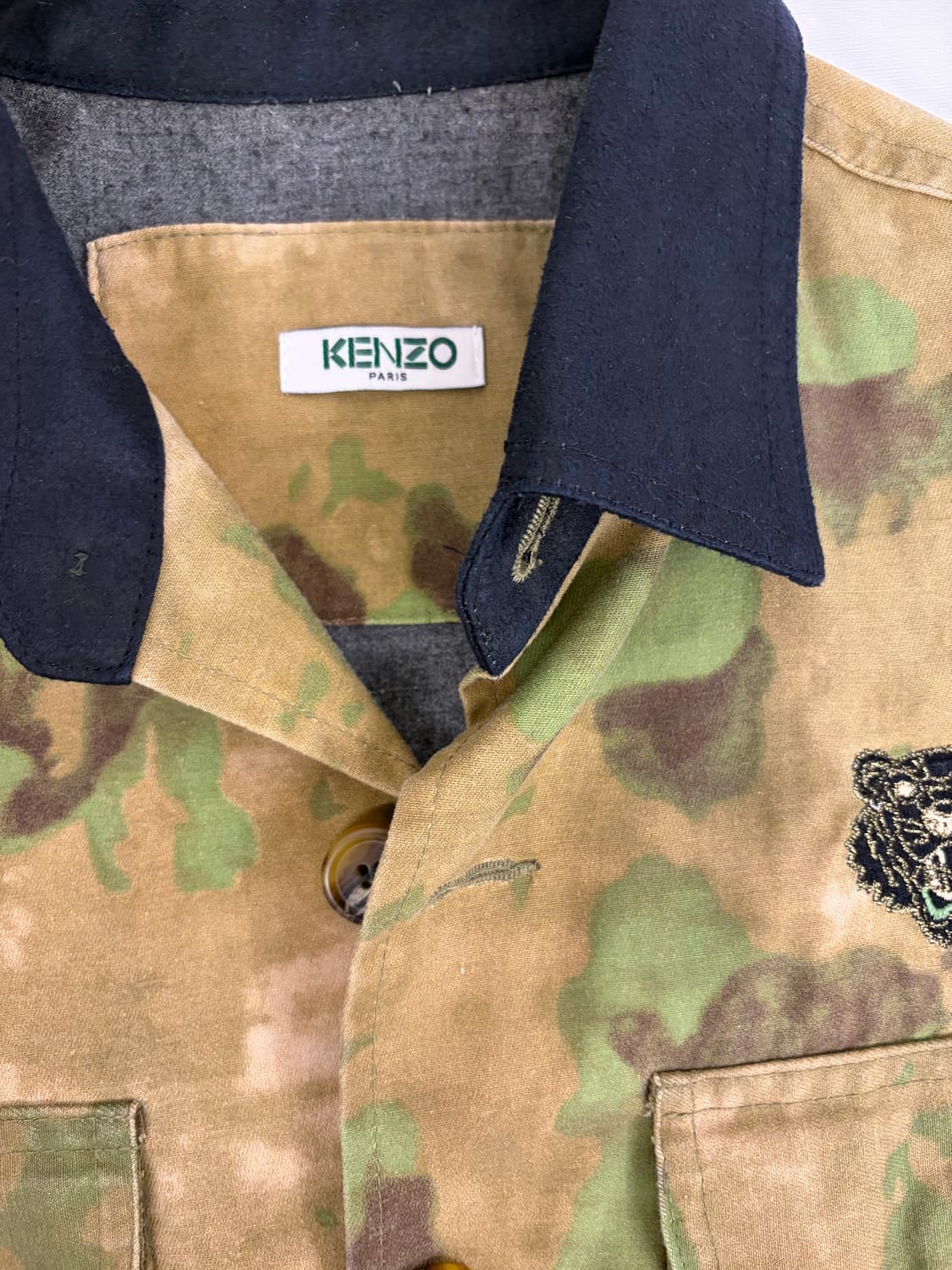 [4] KENZO 겐조 카모플라쥬 밀리터리 자켓 상품이미지2