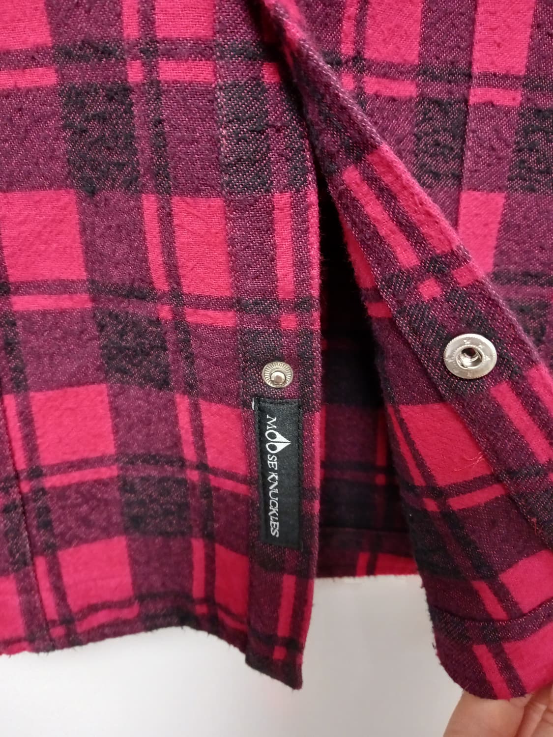 무스너클 여성 체크 셔츠형자켓 상품이미지5