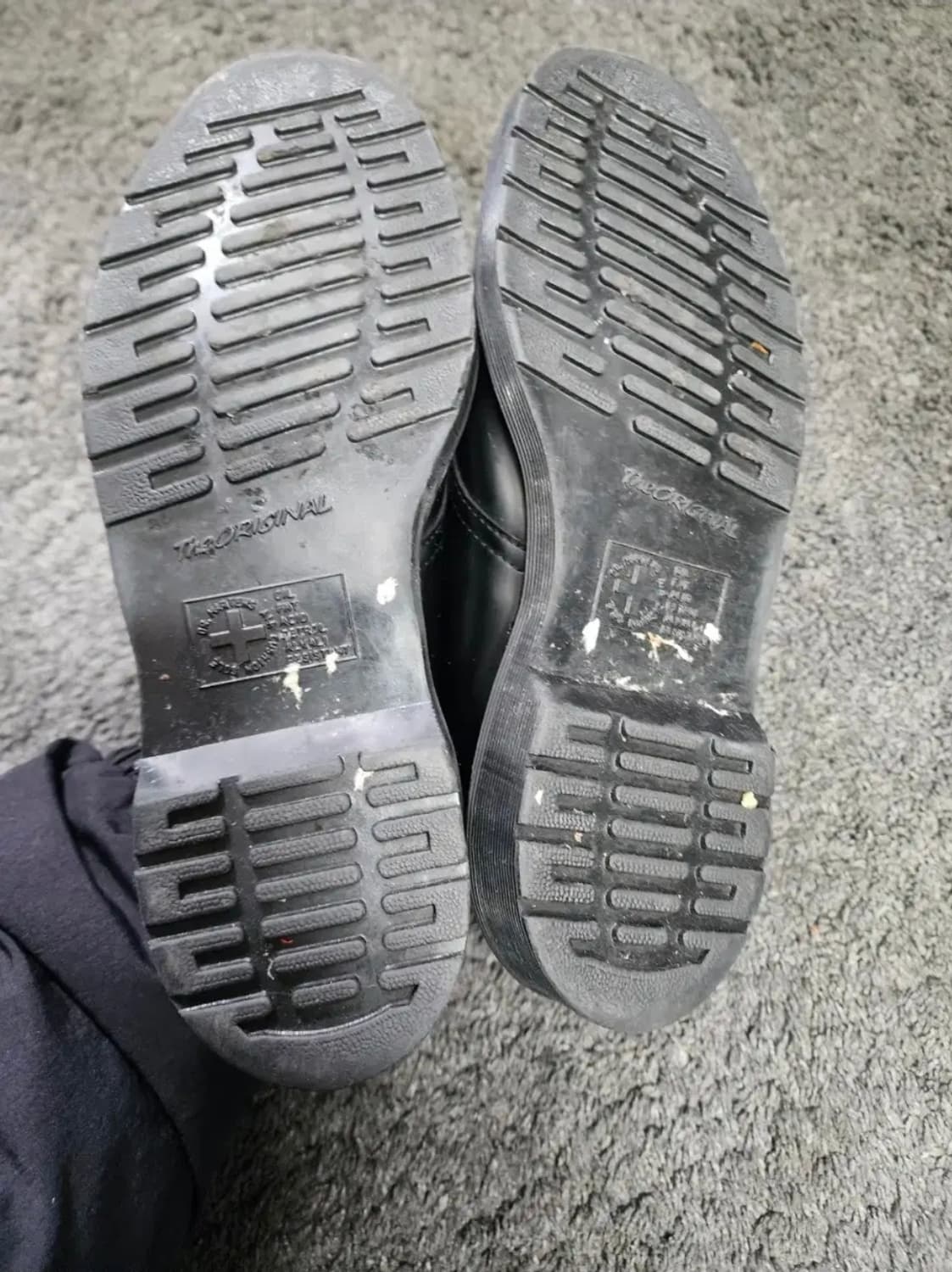 닥터마틴 모노 블랙 더비슈즈 UK7 사이즈 상품이미지10